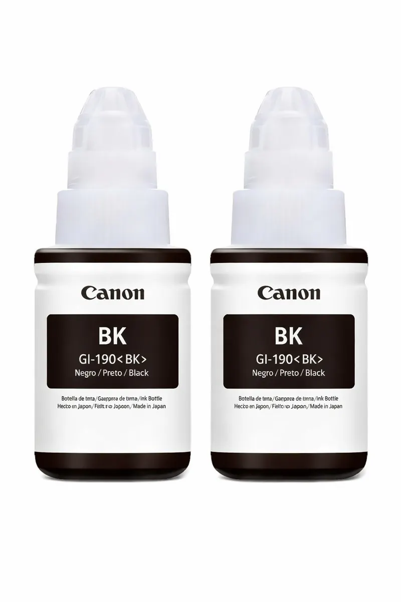 DUO DE TINTAS CANON 190 G2100 / G2111 / G3100 / G3111 / G4100 / G4111 NEGRA
