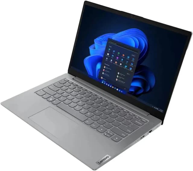 LENOVO V14 G4 AMN – AMD RYZEN 3 7320U – 16GB LPDDR5 – 256GB SSD – PANT 14″ FHD – NO DVD – HDMI – RJ45 – FREEDOS – ARCTIC GREY – 82YT00TALM