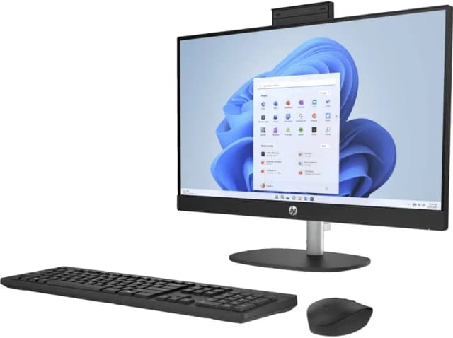 TODO EN UNO HP 24-CR0234LA – AMD RYZEN 3 7320U – 8GB LPDDR5 – 512GB SSD – PANTALLA 23,8″ FHD – NO DVD – HDMI – RJ45 – FREEDOS – NEGRO – BM6X2LA#ABM