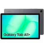 GALAXY TAB A11+ – SM-X230N – PANT 11″ – OCTA C 2,5GHZ / 2,0GHZ- 256GB – MEM 8GB – ANDROID 15 – DOBLE CAM – WIFI – GRIS OSCURO – NO INCLUYE CARGADOR