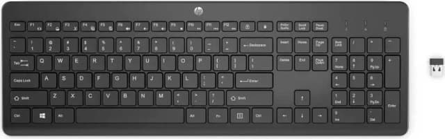 TECLADO HP 230 – INALAMBRICO – NEGRO – 3L1E7AA#ABM