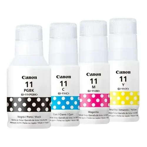BOTELLA TINTA CANON 11 G2160 / G3160 / G4170 NEGRA / CYAN / MAGENTA / YELLOW