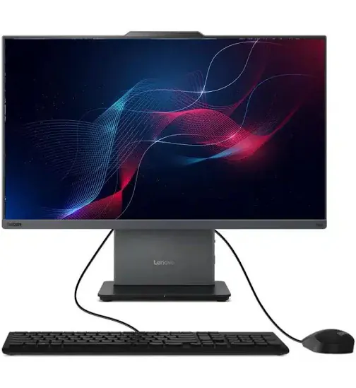 TODO EN UNO LENOVO THINKCENTRE NEO 50A GEN 5 – INTEL CORE I5 13420H – 8GB DDR5 – 256GB SSD – PANT 23,8″ FHD – NO DVD – RJ45 – FREEDOS – GREY