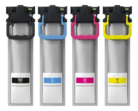 BOLSA DE TINTA COMPATIBLE R04 X WF-C5790 NEGRA, CYAN, MAGENTA Y AMARILLO