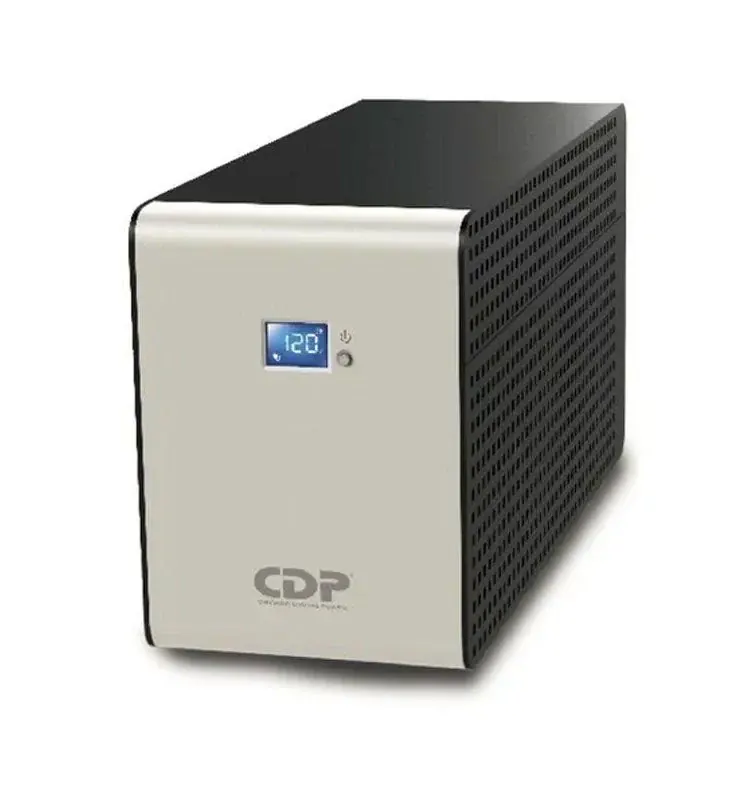 UPS CDP R-SMART51 – 750VA – 300W – 6 SALIDAS (4 RESPALDO DE BATERIA + 2 CON SUPRESION DE PICOS) – CON DISPLAY Y MONITOREO BASICO