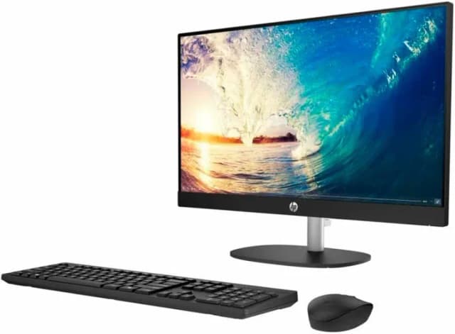 TODO EN UNO HP 24-CR0332LA – INTEL CORE I3 N300 – 8GB DDR4 – 512GB SSD – PANTALLA 23,8″ FHD – NO DVD – HDMI – FREDDOS – NEGRO – C34JFLA#ABM