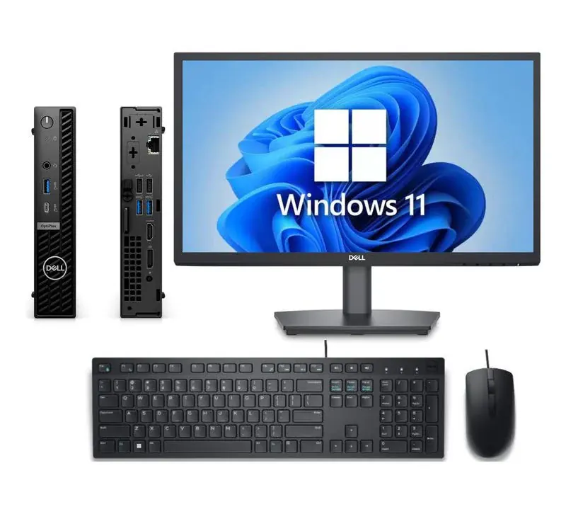 PC DELL OPTIPLEX MFF 7020 – INTEL CORE I5 12500T – 8GB DDR5 – 512GB SSD – NO DVD + MONITOR 21.5″- WINDOWS 11 PROFESIONAL – F75N0 – E2225HS