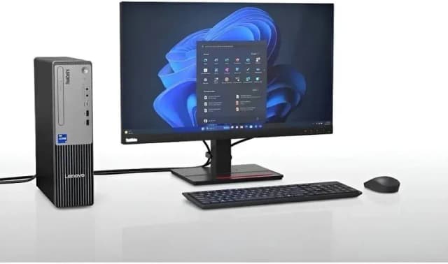 PC LENOVO SFF THINKCENTRE NEO 30S GEN 5 – INTEL CORE I5 13420H – 16GB DDR5 – 512GB SSD – NO DVD – HDMI – RJ45 – FREEDOS + MONITOR 23,8″ FHD E24-40
