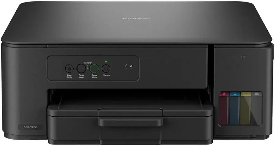 IMPRESORA MULTIFUNCIONAL BROTHER DCP-T230 – AMPLIA Y REDUCE – USB – TINTA CONTINUA