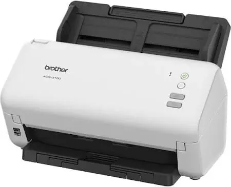 SCANNER BROTHER ADS-3300W DOCUMENTAL 40 hpm/ 80 ppm USB – DUPLEX – WIFI – RED