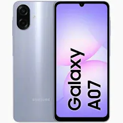 SAMSUNG A07 SM-A075M – PANTALLA 6,7″ – OCTA CORE 2,2GHZ / 2,0GHZ – 128GB – MEMORIA 6GB – DOBLE CAMARA – ANDROID 15 – DUAL SIM – 4G LTE – VIOLETA