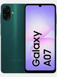 SAMSUNG A07 SM-A075M – PANTALLA 6,7″ – OCTA CORE 2,2GHZ / 2,0GHZ – 128GB – MEMORIA 6GB – DOBLE CAMARA – ANDROID 15 – DUAL SIM – 4G LTE – VERDE