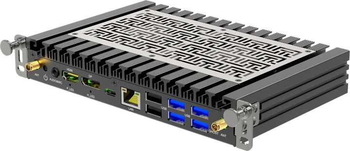 Computador OPS de aluminio con Intel Core para pantallas interactivas
