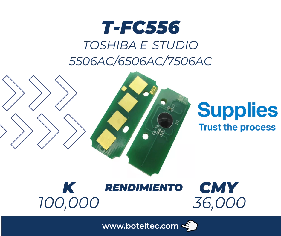 Chip de Toner Toshiba e-Studio 5506AC/6506AC/7506AC