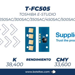 Chip de Toner Toshiba e-Studio 2505AC/3005AC/3505AC/4505AC/5005AC T-FC505