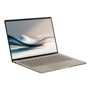ASUS ZENBOOK UX3407QA-QD288W – SNAPDRAGON X X126100 – 32GB LPDDR5X – 1 TERA SSD – PANTALLA 14″ OLED WUXGA – NO DVD – WINDOWS 11 – BEIGE