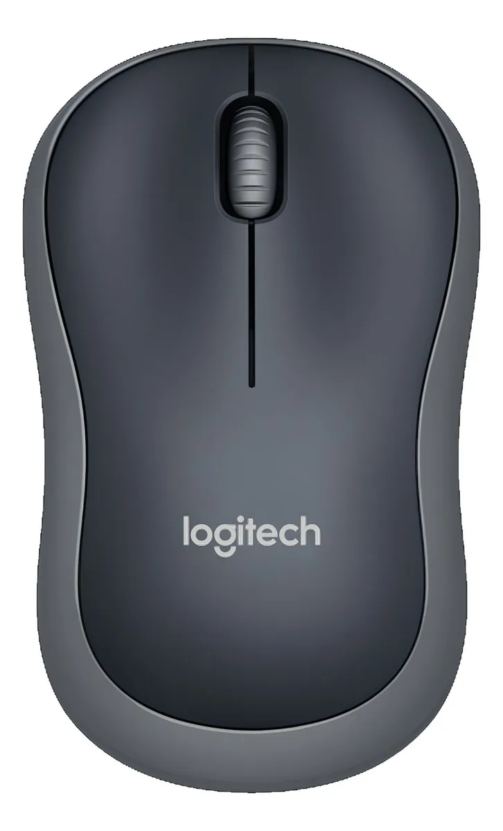 MOUSE LOGITECH M185 - INALAMBRICO - NEGRO CON GRIS