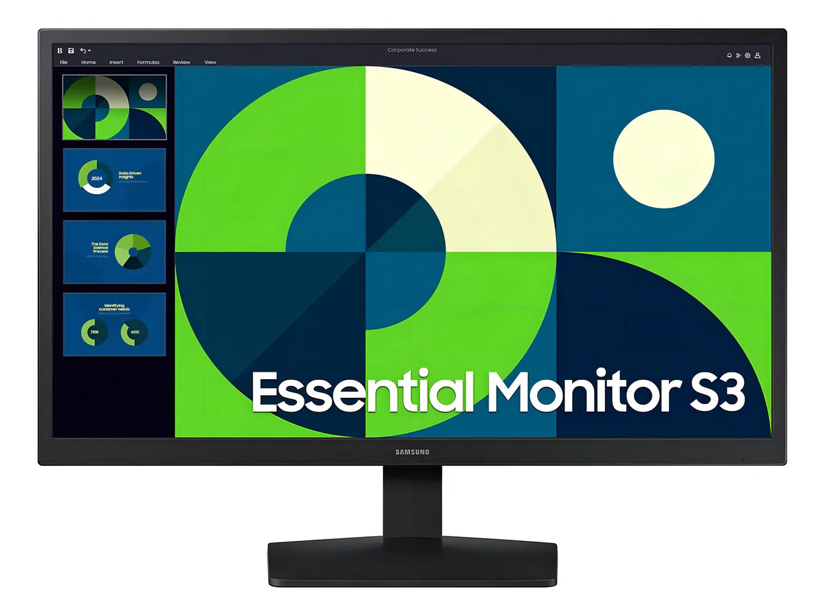 MONITOR SAMSUNG 22" - LS22F310EANXZA - HDMI - VGA - FHD - 100HZ - 5MS - SIN BORDES