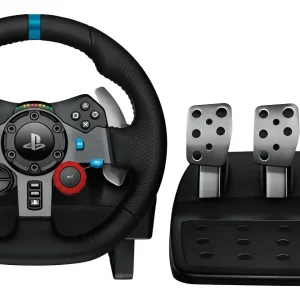 TIMON GAMING LOGITECH G29 – INCLUYE PEDALES – COMPATBLE CON PS3 / PS4/ PS5 / PC – GIRO DE 900Â° – PUERTO USB