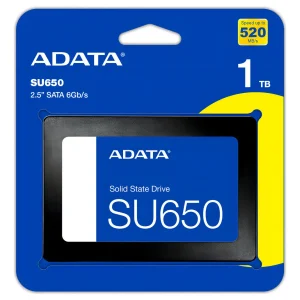 DISCO DE ESTADO SOLIDO  ADATA SU650 1 TERA SATA 2,5″