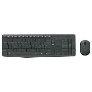 COMBO TECLADO Y MOUSE LOGITECH MK235 – INALAMBRICO – NEGRO