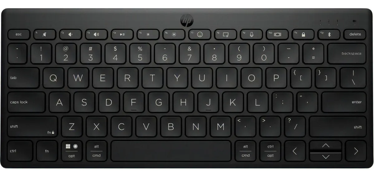 TECLADO HP 350 - INALAMBRICO - BLUETOOTH - MULTIDISPOSITIVOS - NEGRO - 692S8AA#ABM