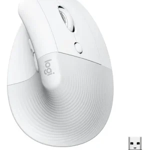 MOUSE LOGITECH LIFT VERTICAL – ERGONOMICO – INALAMBRICO – BLUETOOTH – 6 BOTONES – USB – BLANCO