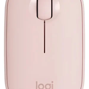 MOUSE LOGITECH PEBBLE M350 – INALAMBRICO – BLUETOOTH – SILENCIOSO – ROSA – TECNOLOGIA SILENT TOUCH – COMPACTO