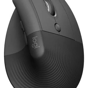 MOUSE LOGITECH LIFT VERTICAL – ERGONOMICO – INALAMBRICO – BLUETOOTH – 6 BOTONES – USB – GRAFITO