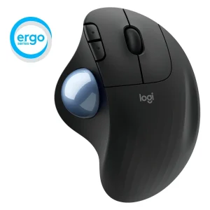 MOUSE LOGITECH M575 – ERGONOMICO – TRACKBALL INALAMBRICO – USB – NEGRO