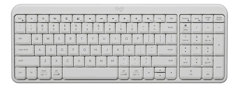 TECLADO LOGITECH K250 - INALAMBRICO - BLUETOOTH - COMPACTO - GRAFITO