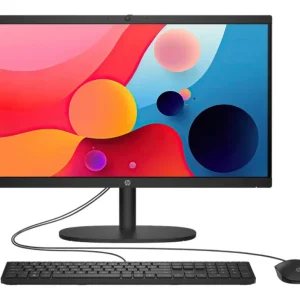 TODO EN UNO HP 22-DG0205LA – INTEL N100 – 8GB DDR5 – 512GB SSD – PANTALLA 21,5″ FHD – NO DVD – HDMI – RJ45 – FREDDOS – NEGRO – BM7X0LA#ABM