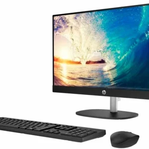 TODO EN UNO HP 24-CR0332LA – INTEL CORE I3 N300 – 8GB DDR4 – 512GB SSD – PANTALLA 23,8″ FHD – NO DVD – HDMI – FREDDOS – NEGRO – C34JFLA#ABM