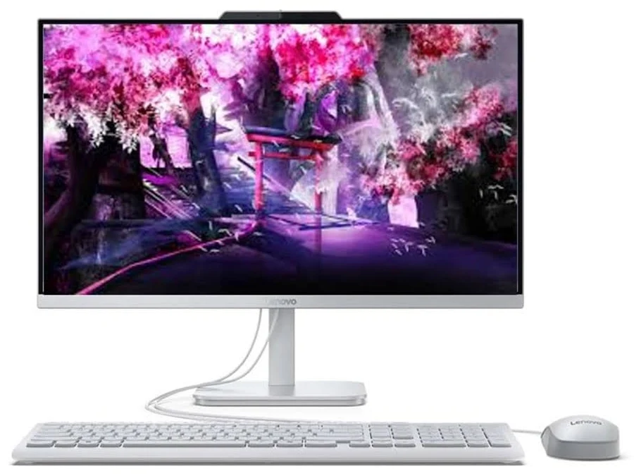 TODO EN UNO LENOVO A100 - INTEL CORE I3 N305 - 8GB DDR4 - 512GB SSD - PANTALLA 23,8" FHD - NO DVD - HDMI - RJ45 - FREEDOS - CLOUD GREY - F0J6002NLD
