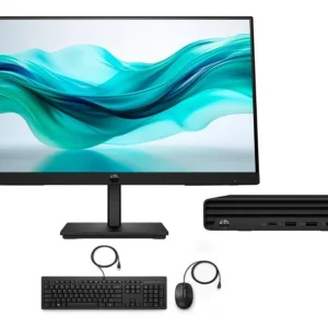 PC HP PRO MINI 260 G9 – INTEL CORE I5 1334U – 16GB DDR4 – 512GB SSD – NO DVD – RJ45 + MONITOR 23,8″ 324PF FHD SERIE 3 PRO – FREEDOS – BE5S8AT#ABM