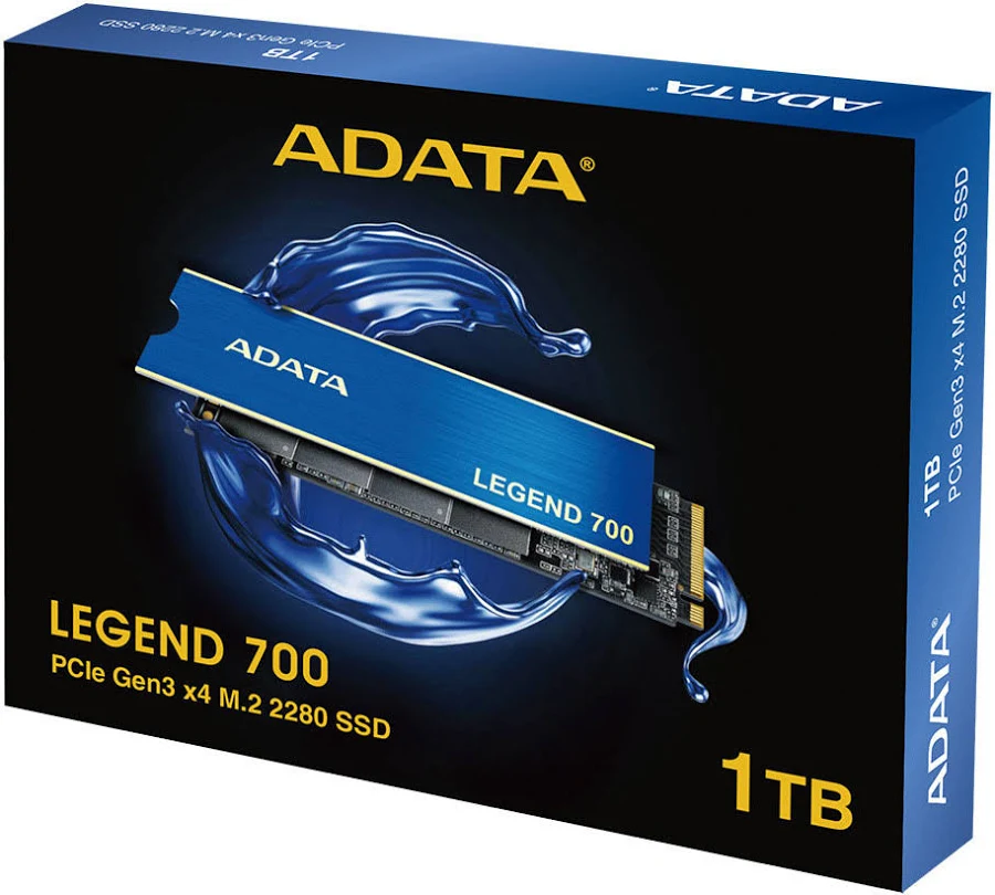 DISCO DE ESTADO SOLIDO ADATA LEGEND 700 - 1 TERA - M.2 PCI NVME 3X4 - 2280 - 2000MB/S - 1600MB/S