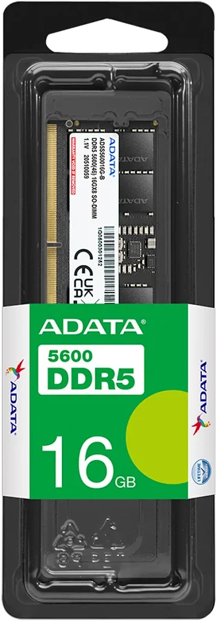 MEMORIA RAM ADATA PARA PORTATIL 16GB DDR5 5600MHZ
