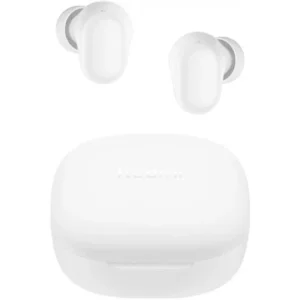 REDMI BUDS 6 PLAY – REDUCCION DE RUIDO CON IA – BT 5,4 – CONTROL TACTIL – IPX4* – 7,5 HORAS CARGA UNICA MAS 36 HORAS DEL ESTUCHE – BLANCO