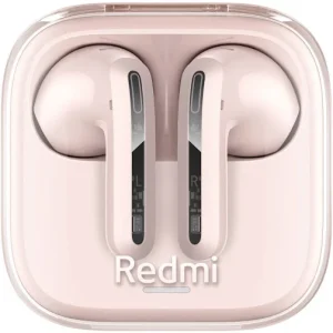 REDMI BUDS 6 ACTIVE – REDUCCION DE RUIDO – MICROFONO DUAL – BT 5,4 – CONTROL TACTIL – ASISTENTE DE VOZ – IPX4* – 6H CARGA + 30H ESTUCHE – ROSA