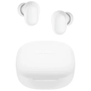 REDMI BUDS 6 – CANCELACION DE RUIDO – DOBLE MICROFONO – SONIDO 360 – BT 5,4 – CONTROL TACTIL – IP54* – 10H CARGA UNICA + 42H DEL ESTUCHE – C WHITE