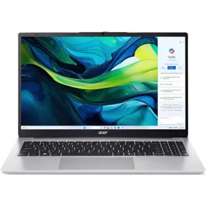 ACER AL15-33P-37DG – INTEL CORE I3 N355 – 8GB DDR5 – 512GB SSD – PANTALLA 15,6″ FHD – NO DVD – HDMI – FREEDOS – LIGHT SILVER