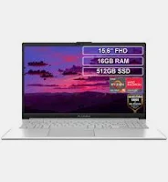 ASUS E1504FA-BQ2334 – AMD RYZEN 5 7520U – 16GB LPDDR5 – 512GB SSD – PANTALLA 15,6″ FHD – NO DVD – HDMI – FREEDOS – COOL SILVER