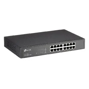 SWITCH TP-LINK 16 PUERTOS 10/100/1000 – TL-SG1016D – PARA ESCRITORIO Y MONTAJE EN RACK