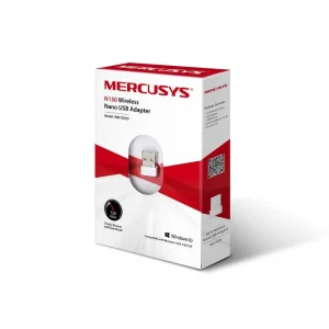 ADAPTADOR INALAMBRICO MERCUSYS MW150US – NANO USB – 150MBPS