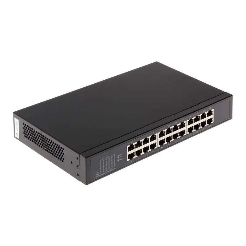 SWITCH DAHUA 24 PUERTOS - PARA ESCRITORIO Y MONTAJE EN RACK - 10/100/1000M - DH-PFS3024-24GT 8
