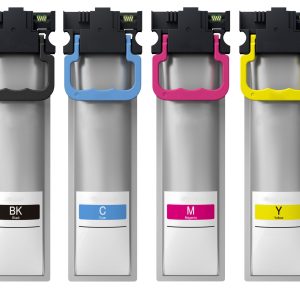 BOLSA DE TINTA EPSON WF-C5790 NEGRA, CYAN, MAGENTA Y AMARILLO
