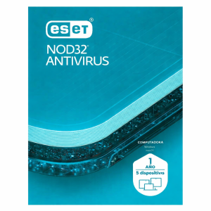 ESET NOD 32 – 5 USUARIOS – 12 MESES – ESD