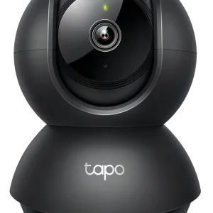 TP-LINK TAPO C211 – 3MP 2K – 360 HORIZONTAL – 114 VERTICAL – MICROFONO Y ALTAVOZ – HASTA 256GB MICRO SD – DETECCION DE MOVIMIENTO – NEGRA