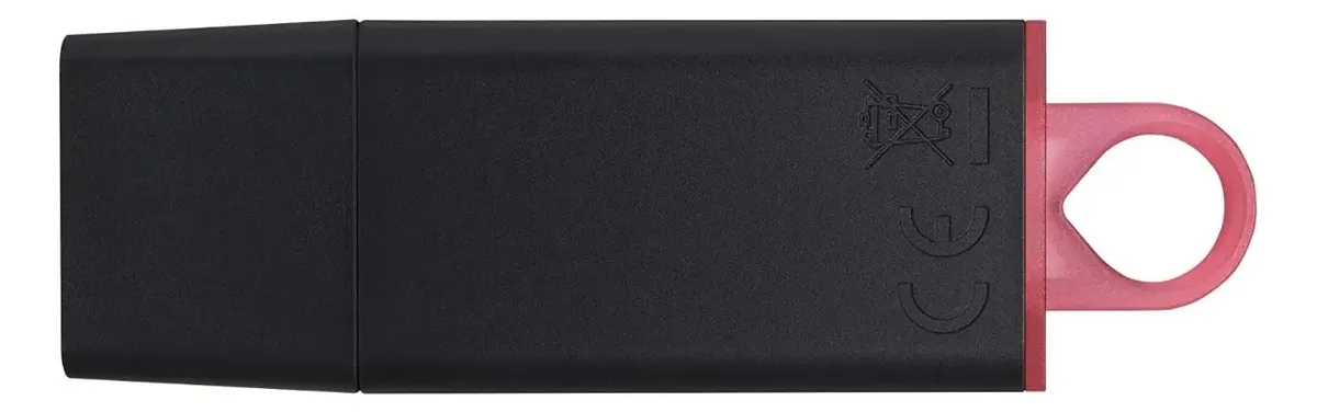 MEMORIA USB KINGSTON DATATRAVELER 3.2 DTX EXODIA- 256GB - NEGRA