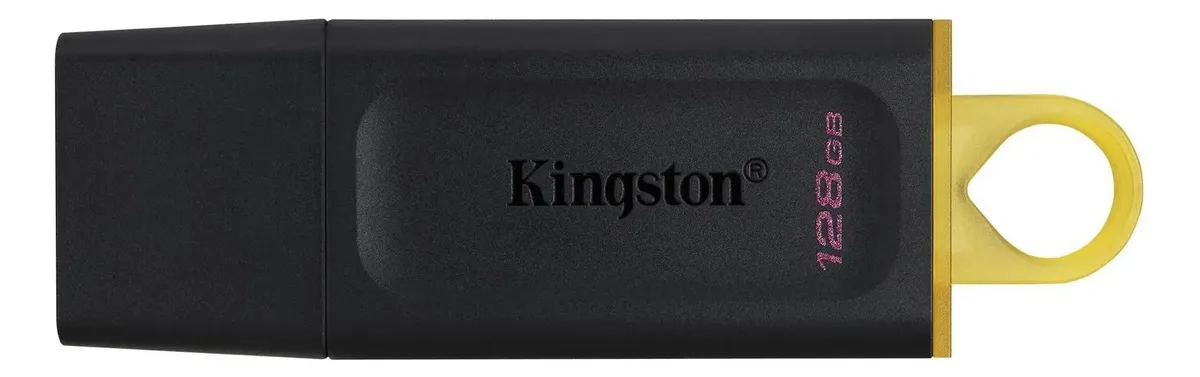 MEMORIA USB KINGSTON DATATRAVELER 3.2 DTX EXODIA- 128GB - NEGRA